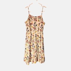 Old Navy Floral Print Summer Dress, Lined, Small, EUC